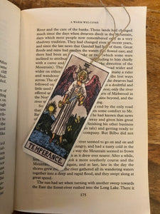 Temperance Tarot Tin Bookmark