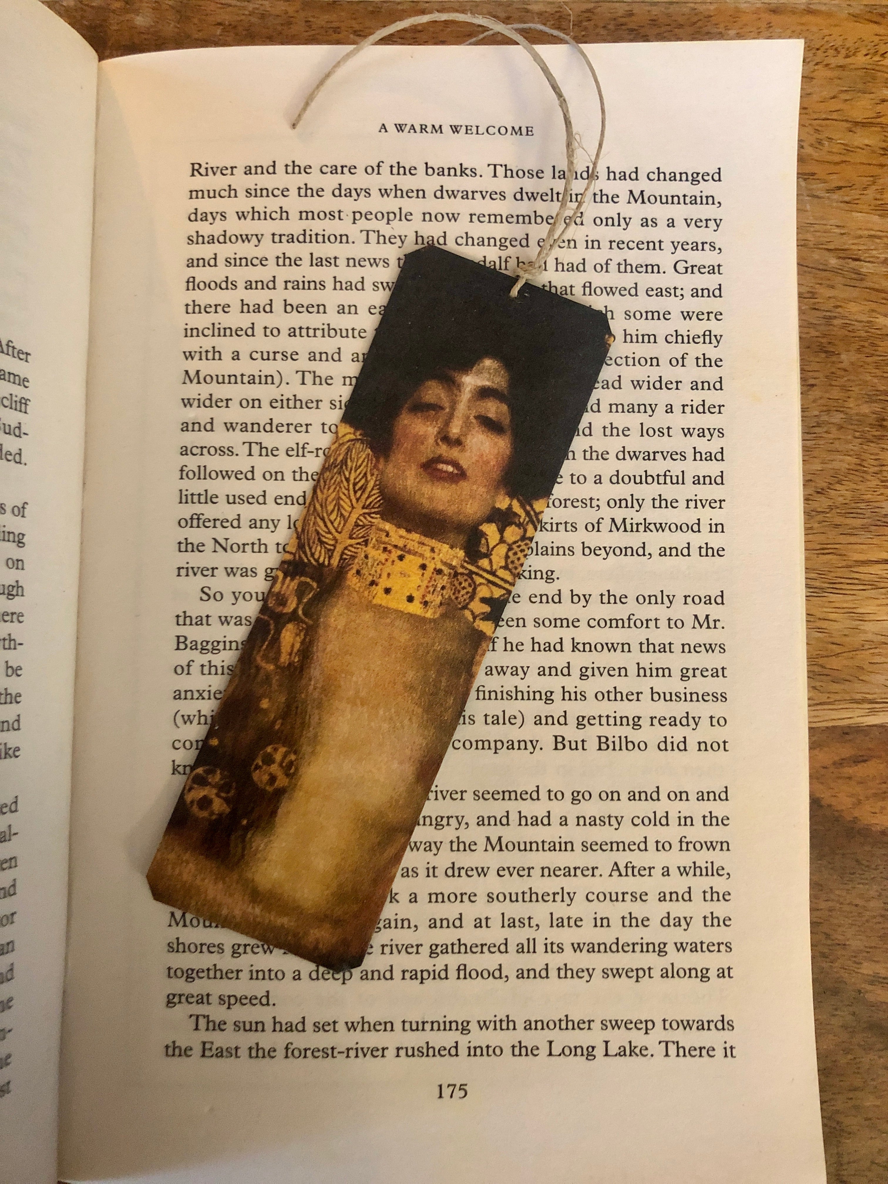 Klimt Judith Tin Bookmark