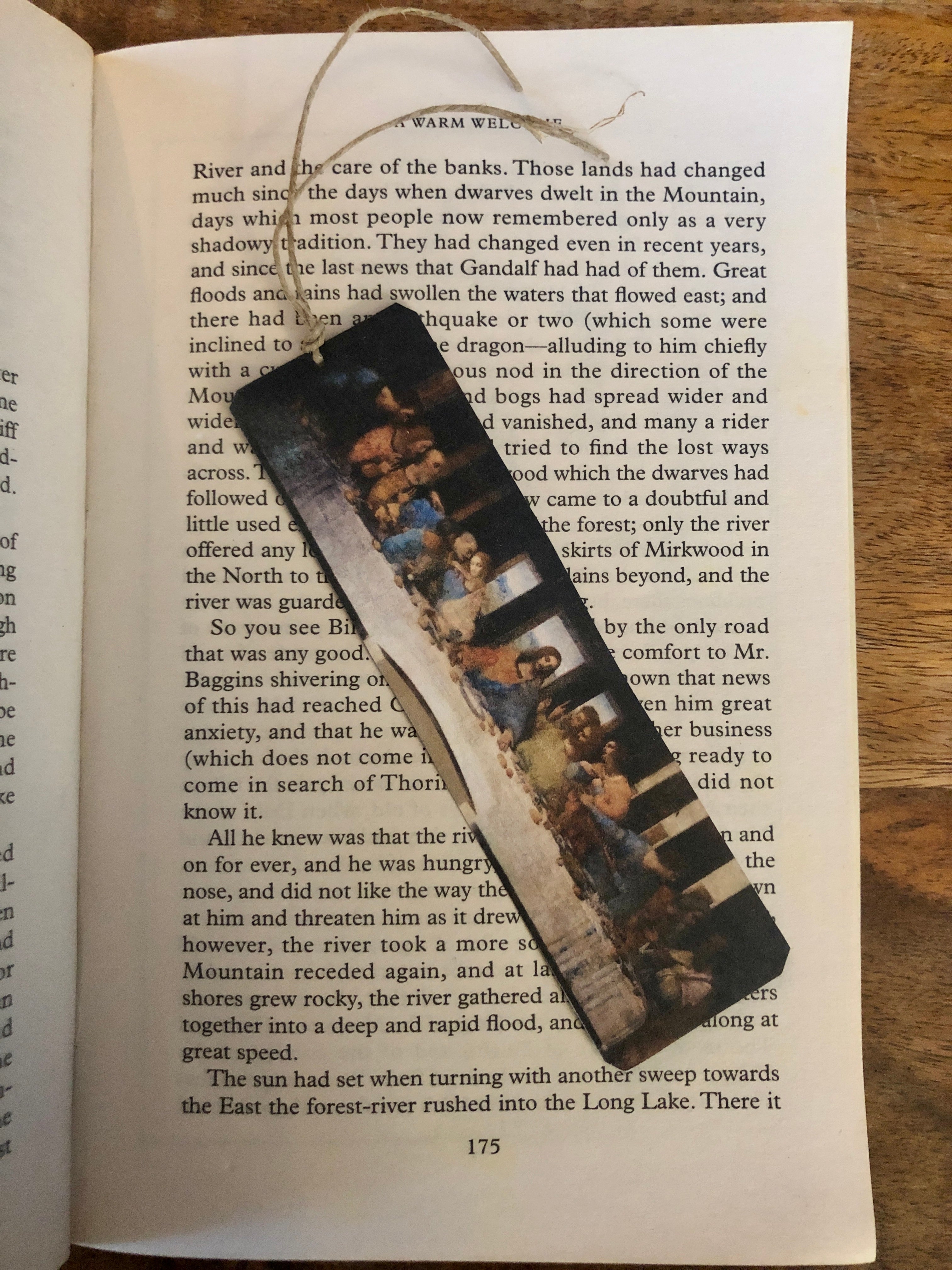 Last Supper Tin Bookmark