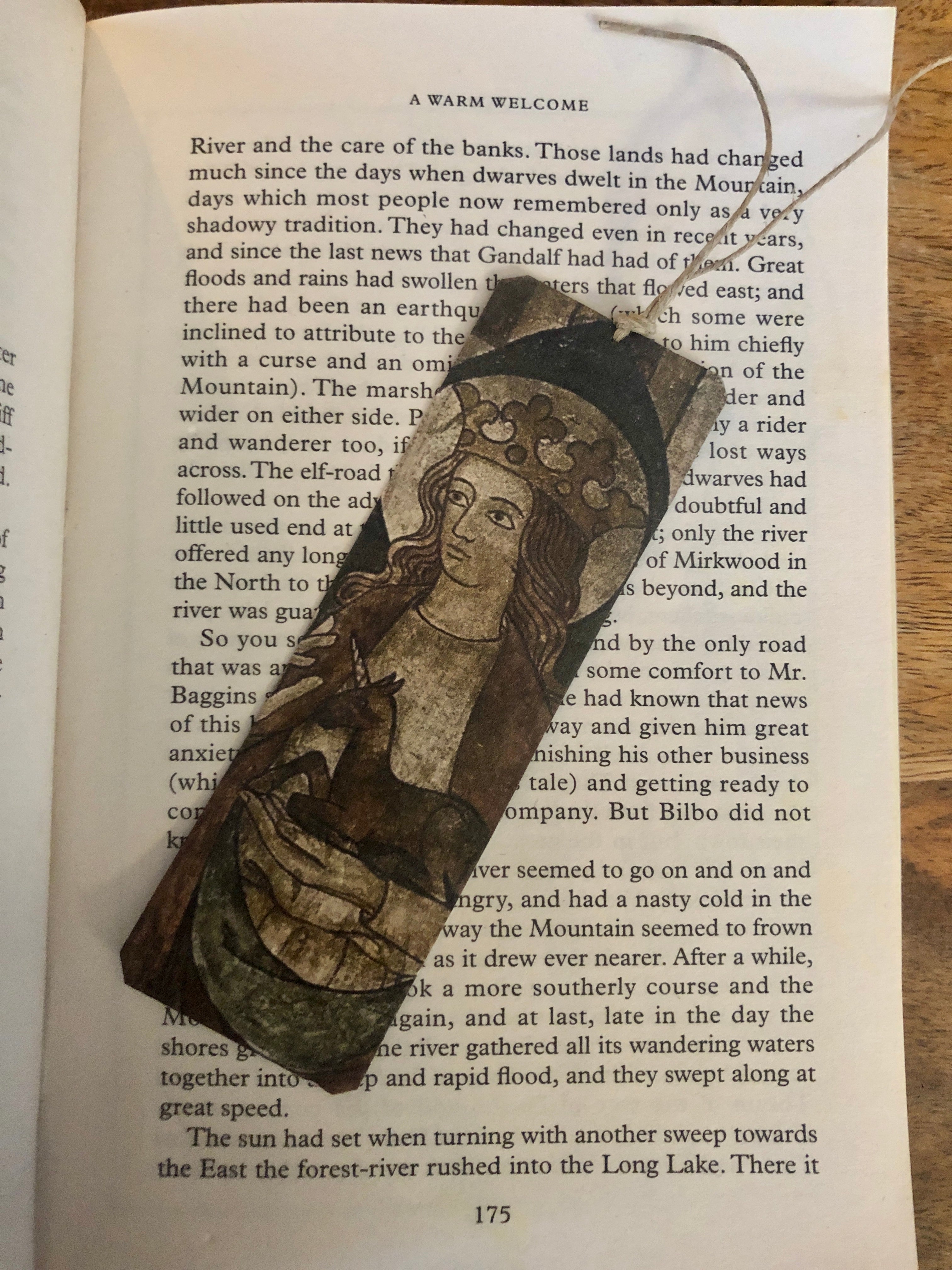 St Claire Tin Bookmark