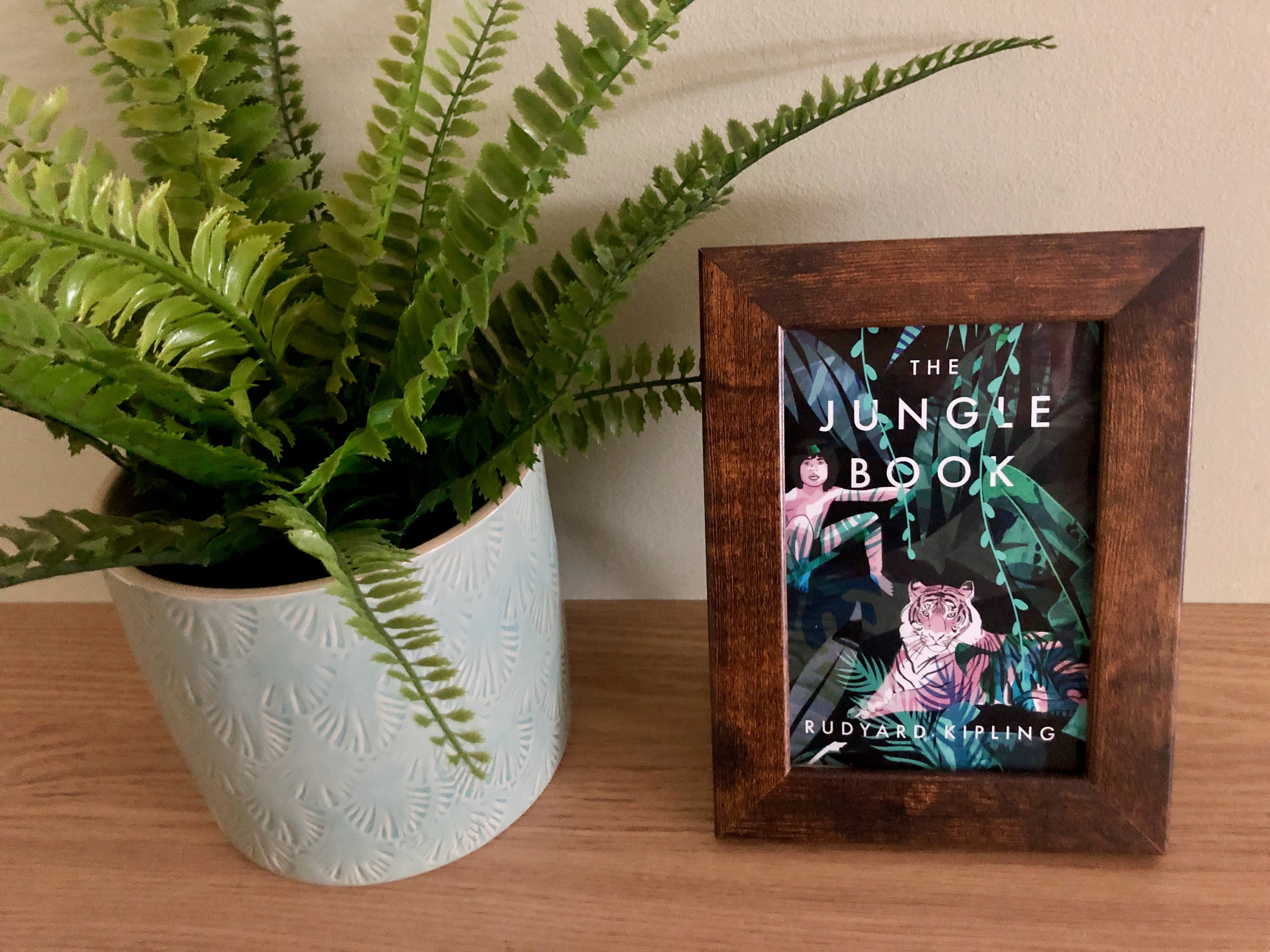 Framed Jungle Book 4x6 Postcard