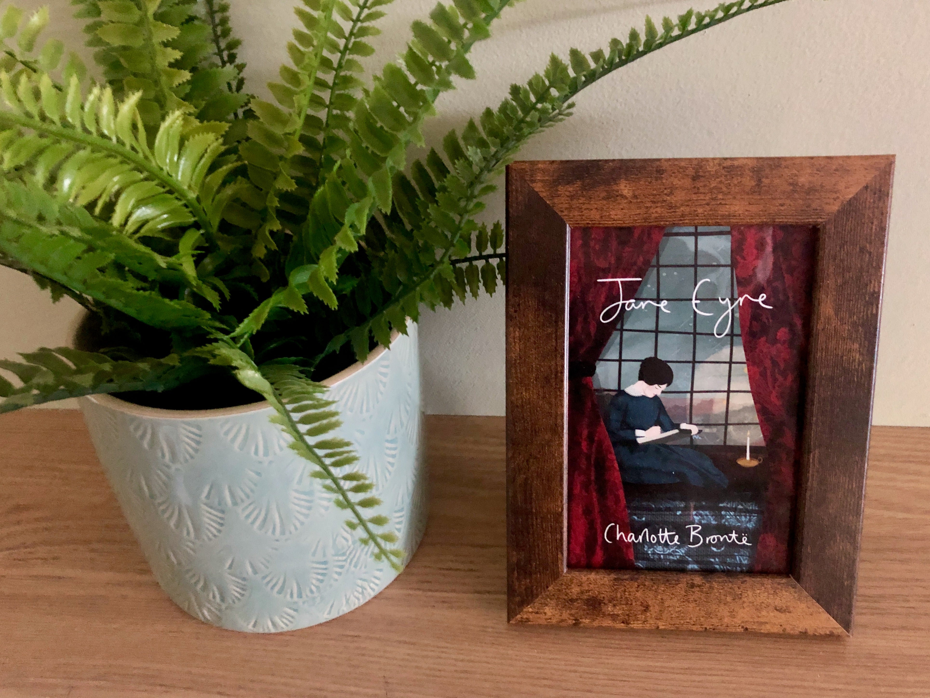 Framed Jane Eyre 4x6 Postcard