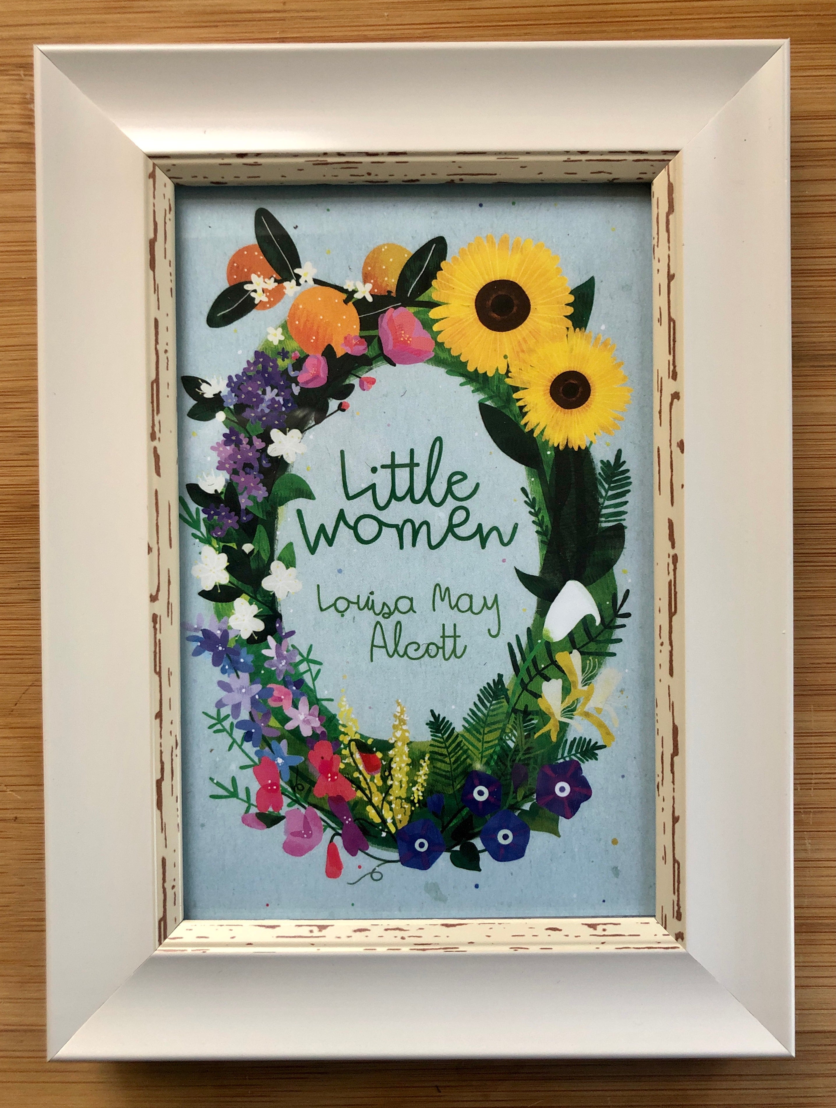 Framed Little Women 4x6 Postcard