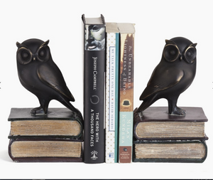 Owls on Books Bookends