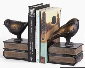 Birds on Books Bookends