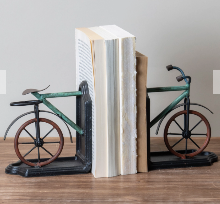 Vintage Bike Bookends