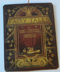 Fairy Tales Hans Christian Anderson Book Cover Hanging Ornament