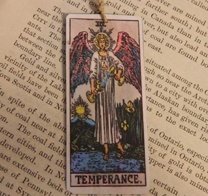 Temperance Tarot Tin Bookmark