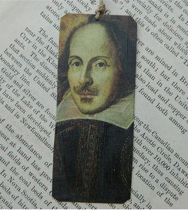 Shakespeare Literature Tin Bookmark