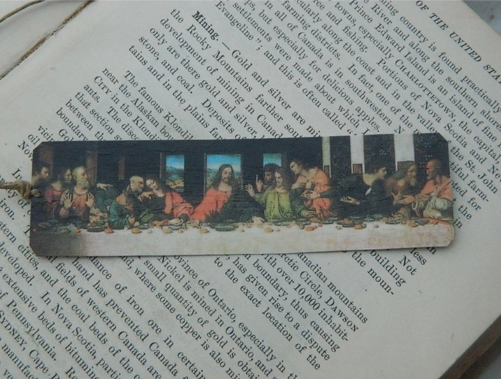 Supreme last supper store sticker