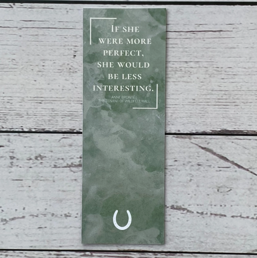 Anne Bronte Literary Quote Bookmark