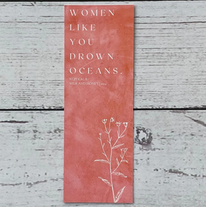 Rupi Kaur Literary Quote Bookmark